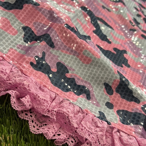 Sugar Thrillz Snowflake Cadet Camo Sequin Dress- new size small - Picture 2 of 7